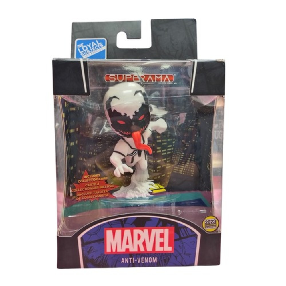 2023 The Loyal Subjects Marvel Studios Superama Anti-Venom Con Exclusive w/Card